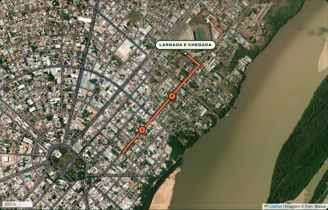 Caminhada 3 km de CIRCUITO SESC DE CORRIDAS - BOA VISTA - RR